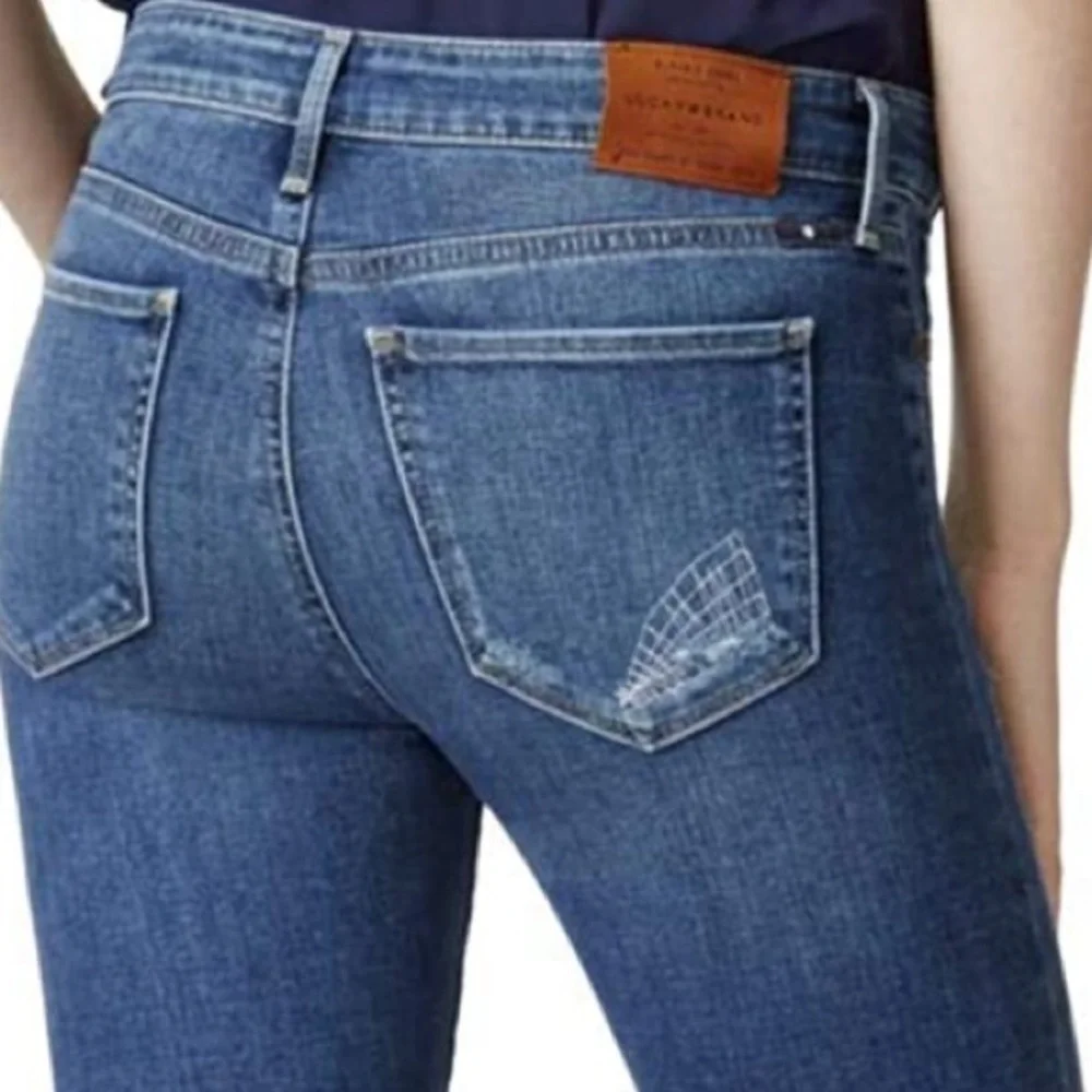 NWT Lucky Brand Ava Skinny Ankle Stitched Jean in South Lake Size 25/ Size 0 - Picture 3 of 14